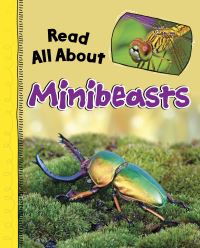 Book Cover for Read All About Minibeasts by Mae Respicio