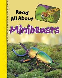 Book Cover for Read All About Minibeasts by Mae Respicio