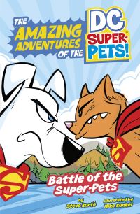 Book Cover for Battle of the Super-Pets by Steve Korté