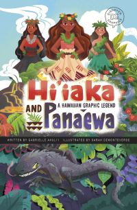 Book Cover for Hi'iaka and Pana'ewa by Gabrielle Ahulii