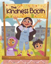 Book Cover for The Kindness Booth by Laura K Murray