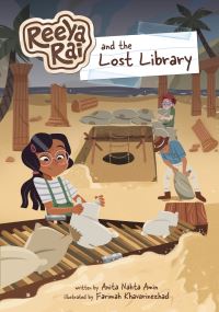 Book Cover for Reeya Rai and the Lost Library by Anita Nahta Amin