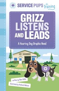Book Cover for Grizz Listens and Leads by Mari Bolte