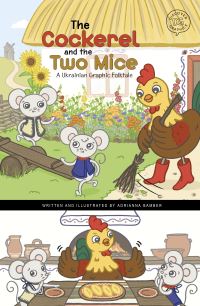Book Cover for The Cockerel and the Two Mice by Adrianna Bamber