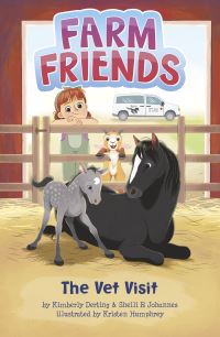 Book Cover for The Vet Visit by Shelli R Johannes, Kimberly Derting