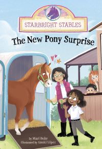 Book Cover for The New Pony Surprise by Mari Bolte