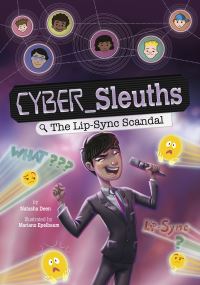 Book Cover for The Lip-Sync Scandal by Natasha Deen, International Society for Technology in Education