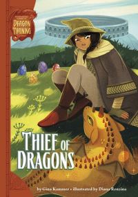 Book Cover for Thief of Dragons by Gina Kammer