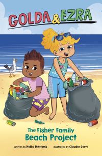 Book Cover for The Fisher Family Beach Project by Hollie Michaels