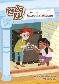 Book Cover for Reeya Rai and the Emerald Glasses by Anita Nahta Amin