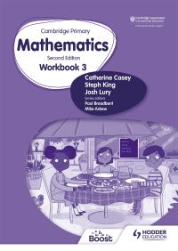 Book Cover for Cambridge Primary Mathematics Workbook 3 Second Edition by Catherine Casey, Josh Lury, Steph King