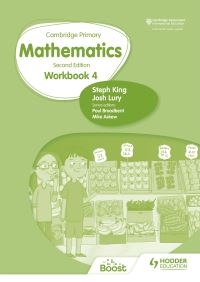 Book Cover for Cambridge Primary Mathematics Workbook 4 Second Edition by Josh Lury, Steph King