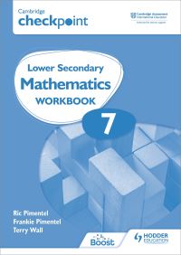 Book Cover for Cambridge Checkpoint Lower Secondary Mathematics. 7 Workbook by Frankie Pimentel, Ric Pimentel, Terry Wall
