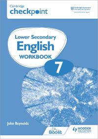 Book Cover for Cambridge Checkpoint Lower Secondary English Workbook 7 by John Reynolds
