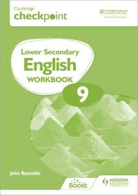 Book Cover for Cambridge Checkpoint Lower Secondary English. 9 Workbook by John Reynolds