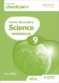 Book Cover for Cambridge Checkpoint Lower Secondary Science Workbook 9 by Peter Riley