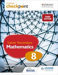 Book Cover for Cambridge Checkpoint Lower Secondary Mathematics. 8 Student's Book by Frankie Pimentel, Ric Pimentel, Terry Wall