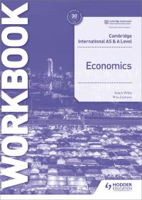 Book Cover for Cambridge International AS and A Level Economics Workbook by Mila Zasheva, Adam Wilby