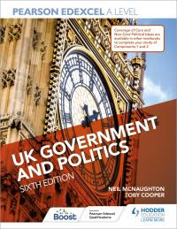 Book Cover for UK Government and Politics by Neil McNaughton, Toby Cooper, Eric Magee