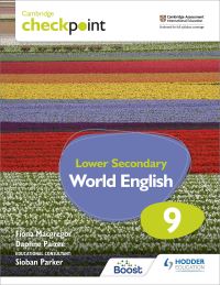 Book Cover for Cambridge Checkpoint Lower Secondary World English. 9 Student's Book by Fiona MacGregor, Daphne Paizee