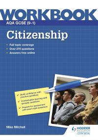 Book Cover for AQA GCSE (9-1) Citizenship. Workbook by Mike Mitchell
