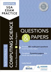 Book Cover for National 5 Computing Science. Questions and Papers by Lesley Russell