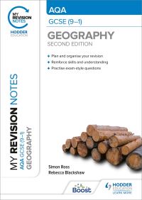 Book Cover for AQA GCSE (9-1) Geography by S R J Ross, Rebecca Blackshaw
