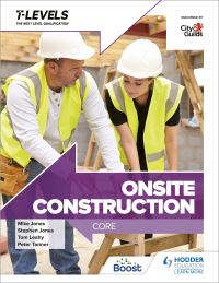 Book Cover for On-Site Construction. Core by Peter Tanner, Stephen Jones, Mike Jones, Tom Leahy