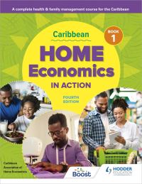 Book Cover for Caribbean Home Economics in Action Book 1 Fourth Edition by Caribbean Association of Home Economists