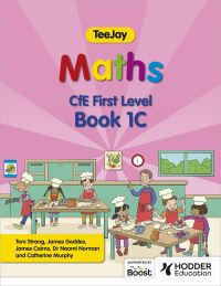 Book Cover for TeeJay Maths. CfE First Level by Tom Strang, J Geddes, J Cairns