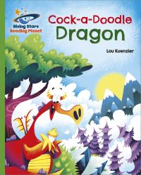 Book Cover for Cock-a-Doodle Dragon by Lou Kuenzler