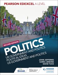 Book Cover for Pearson Edexcel A Level Politics by John Jefferies, David Tuck, Sarra Jenkins