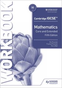 Book Cover for Cambridge IGCSE Core and Extended Mathematics. Workbook by Ric Pimentel, Frankie Pimentel, Terry Wall