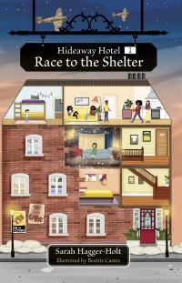 Book Cover for Race to the Shelter by Sarah HaggerHolt