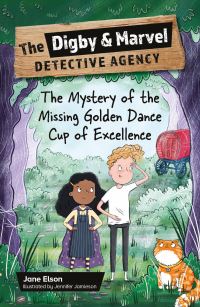 Book Cover for The Mystery of the Missing Golden Dance Cup of Excellence by Jane Elson