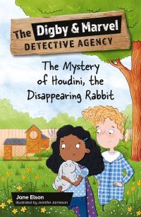 Book Cover for The Mystery of Houdini, the Disappearing Rabbit by Jane Elson