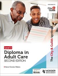 Book Cover for The City & Guilds Textbook. Level 3 Diploma in Adult Care by Maria Ferreiro Peteiro