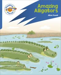 Book Cover for Amazing Alligators by Jillian Powell