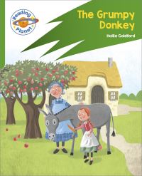 Book Cover for The Grumpy Donkey by Hallie Goldford