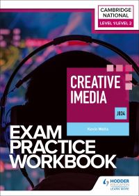 Book Cover for Cambridge National in Creative iMedia. Exam Practice Workbook by Kevin Wells