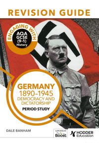 Book Cover for Engaging With AQA GCSE (9-1) History. Germany, 1890-1945 by Dale Banham