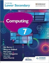 Book Cover for Cambridge Lower Secondary Computing Grade 6 Based on National Curriculum of Pakistan 2022 by Margaret Debbadi, Ben Barnes, Pam Jones, Tristan Kirkpatrick