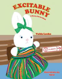 Book Cover for Excitable Bunny by Valda Locke