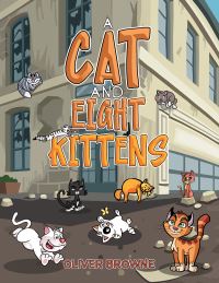 Book Cover for A Cat and Eight Kittens by Oliver Browne