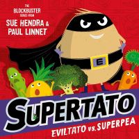 Book Cover for Eviltato Vs. Superpea by Sue Hendra