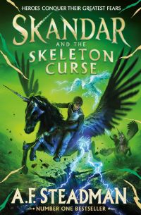Book Cover for Skandar and the Skeleton Curse by A F Steadman