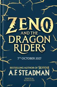 Book Cover for Zeno and the Dragon Riders by AF Steadman