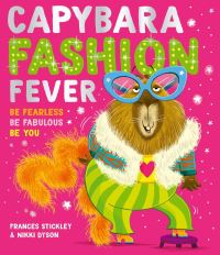 Book Cover for Capybara Fashion Fever by Frances Stickley