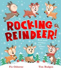 Book Cover for Rocking Reindeer by Fiz Osborne