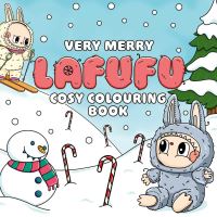 Book Cover for Very Merry Lafufu Cosy Colouring Book by Lafufu